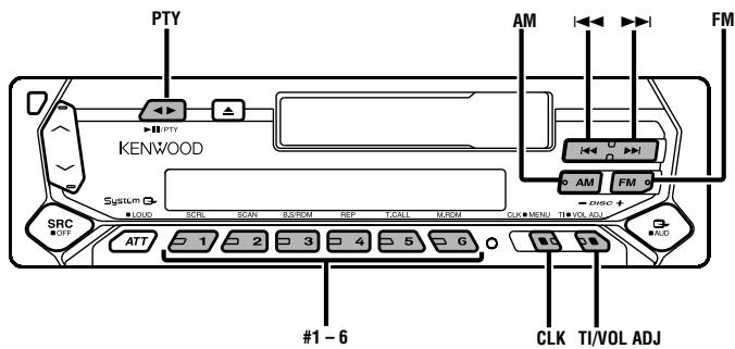 KENWOOD KRC-394 - Preset Tuning - 1