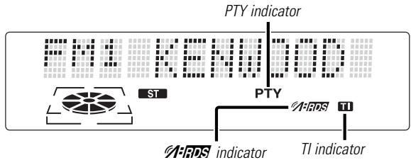 KENWOOD KRC-PS978R - RDS features - 3