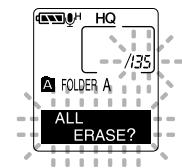 OLYMPUS DS-20 - Erase All Files from a Folder - 3