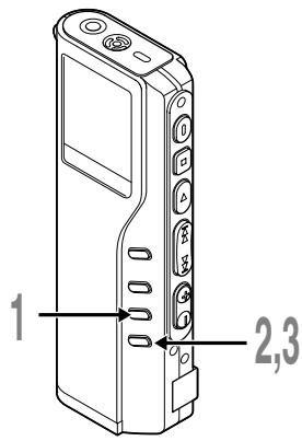 OLYMPUS DS-20 - Erase All Files from a Folder - 1