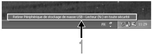 OLYMPUS DS-20 - Déconnecter l'enregistreur de votre PC - 1