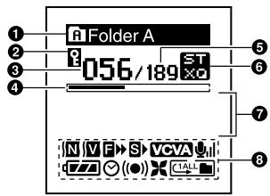 OLYMPUS DS-30 - Display (LCD Panel) - 1