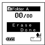 OLYMPUS DS-30 - Erase All Files from a Folder - 6