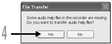 OLYMPUS DS-30 - Copying Voice Guide Data - 1