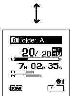 OLYMPUS DS-30 - While in record mode - 3