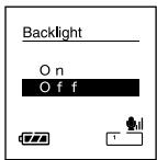Backlight On Off