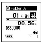 Folder A 01 / 21 ST 00m 56s DS500001 7/70 1