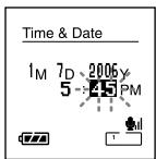 Time & Date 1M 7D 2006 5 PM