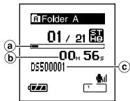 Folder A 01 / 21 ST Hg 00 M 56 s DS500001 a b c