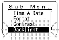 OLYMPUS WS-300M - Backlight (Backlight) - 2