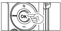 OLYMPUS WS-300M - Cancel the Continuous Playback Function - 1