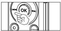 OLYMPUS WS-300M - Cancel the Continuous Playback Function - 4