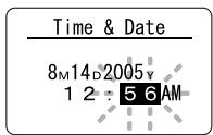 OLYMPUS WS-300M - Setting Time/Date (Time&amp;Date) - 5
