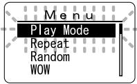 OLYMPUS WS-300M - Press the OK button while playing a file. - 1