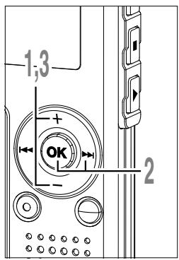 1,3 + OK - 2