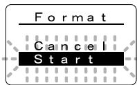 OLYMPUS WS-300M - Formatting the Recorder (Format) - 4
