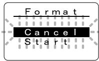 OLYMPUS WS-300M - Formatting the Recorder (Format) - 3