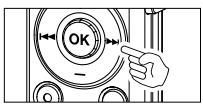 OLYMPUS WS-300M - Cancel the Continuous Playback Function - 3
