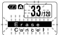OLYMPUS WS-300M - Erasing One File at a Time - 4