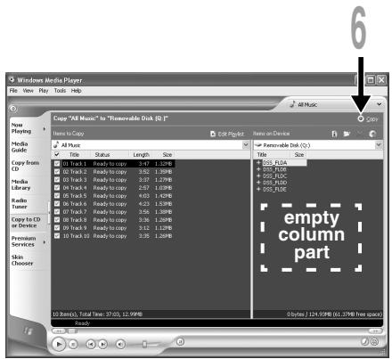 OLYMPUS WS-320M - To transfer to "Music" folder - 1
