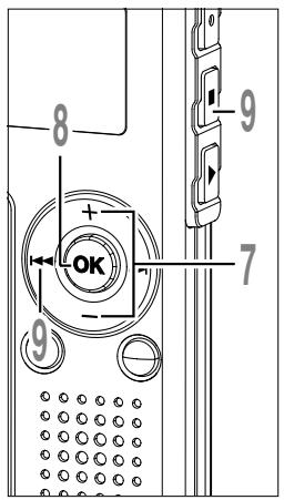 OLYMPUS WS-320M - When Changing the User Equalizer - 4