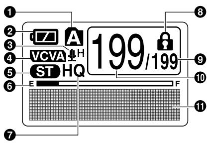 OLYMPUS WS-320M - Display (LCD Panel) - 1