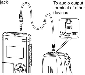 OLYMPUS WS-320M - Applicable External Microphones (optional) - 1