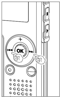 OLYMPUS WS-320M - Adjust the Start/Stop Actuation Level - 1