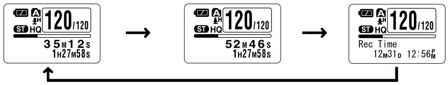 OLYMPUS WS-320M - ③ Time stamp - 1