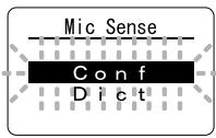 OLYMPUS WS-320M - Microphone Sensitivity (Mic Sense) - 4