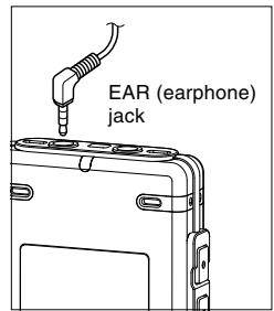 OLYMPUS WS-320M - Playback Through Earphone - 1