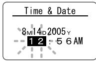 OLYMPUS WS-320M - Setting Time/Date (Time&amp;Date) - 5