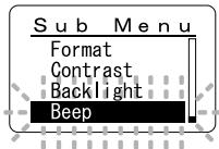 OLYMPUS WS-320M - System Sounds (Beep) - 2