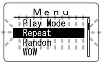 OLYMPUS WS-320M - Repeat Playback (Repeat) - 2
