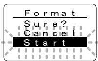 OLYMPUS WS-320M - Formatting the Recorder (Format) - 6
