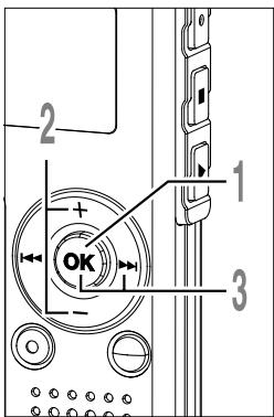 OLYMPUS WS-320M - Sub Menu Setting - 1