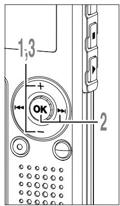 OLYMPUS WS-320M - Formatting the Recorder (Format) - 1