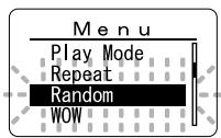 OLYMPUS WS-320M - Random Playback (Random) - 2
