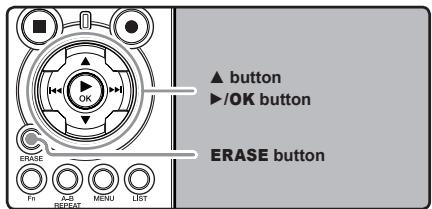 OLYMPUS LS-10 - Erase All Files from a Folder - 1