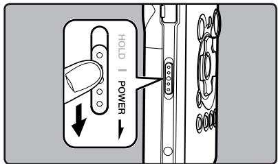 OLYMPUS LS-10 - Inserting Batteries - 4