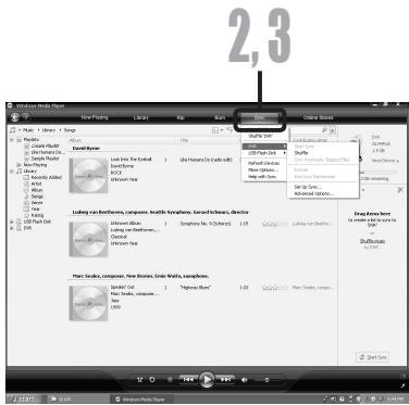 OLYMPUS LS-10 - Windows Media Player 11 - 1