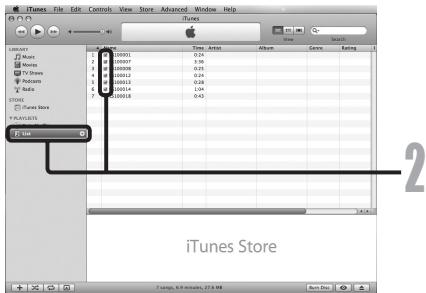 OLYMPUS LS-10 - Transferring Music File to the Recorder - 1