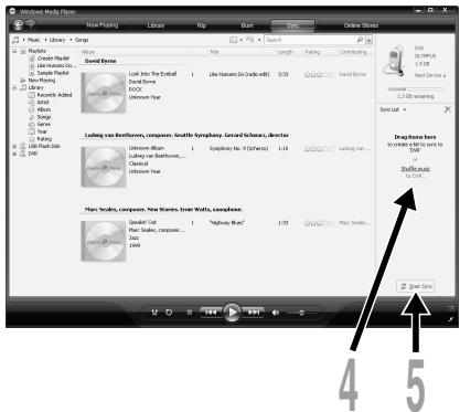 OLYMPUS WS-311M - Windows Media Player 11 - 3