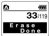 OLYMPUS WS-311M - Erasing One File at a Time - 6