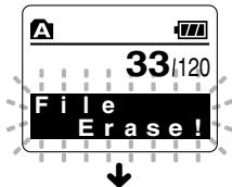 OLYMPUS WS-311M - Erasing One File at a Time - 5