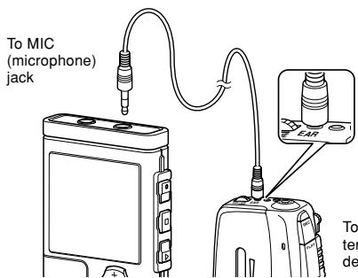 OLYMPUS WS-311M - Applicable External Microphones (optional) - 1