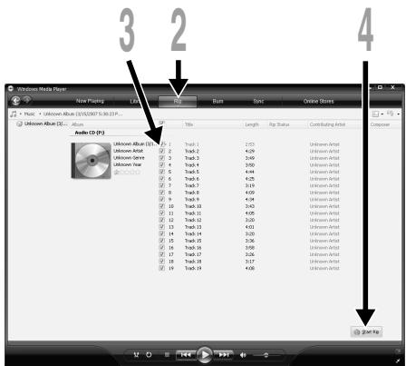 OLYMPUS WS-311M - Windows Media Player 10 - 2