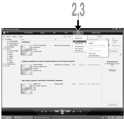 OLYMPUS WS-311M - Windows Media Player 11 - 1