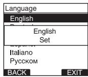 OLYMPUS DS-2800 - Press the OK/MENU button to complete the setup screen. - 1
