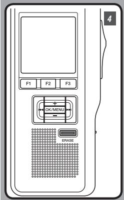 OLYMPUS DS-2800 - Partially erasing a file - 7